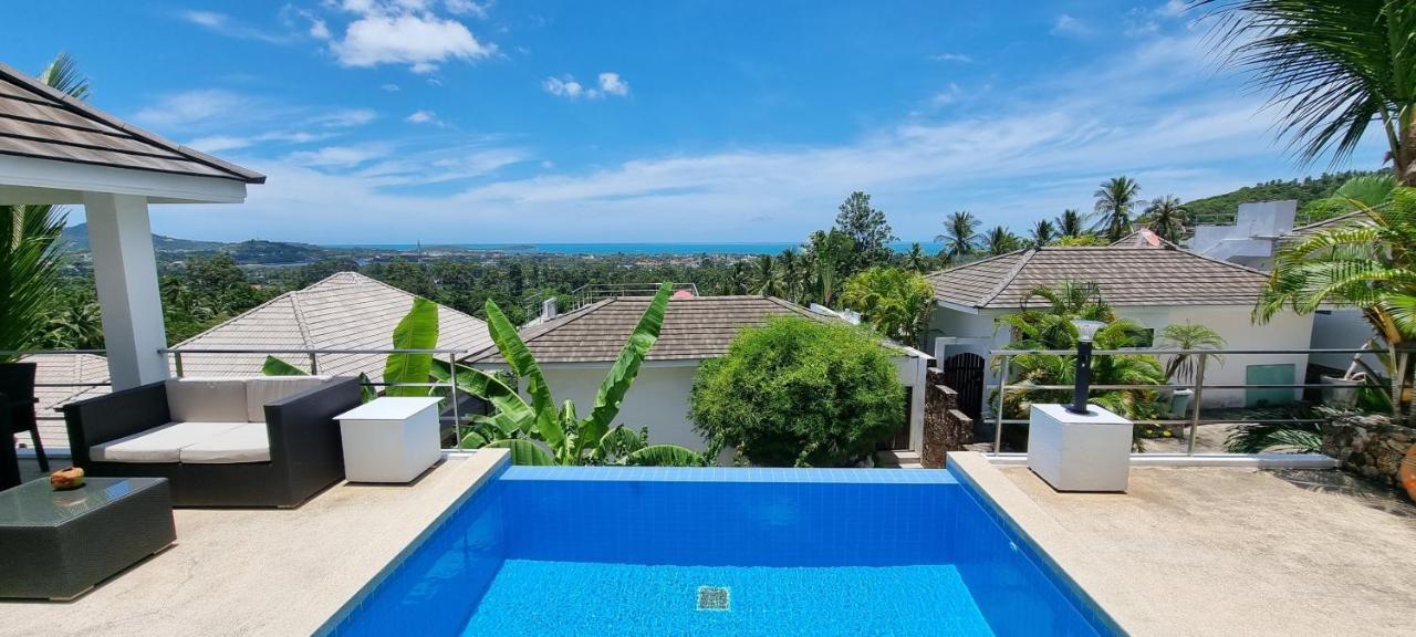 Villa Paradise, Pool And Sea View пляж Чавенг Екстер'єр фото