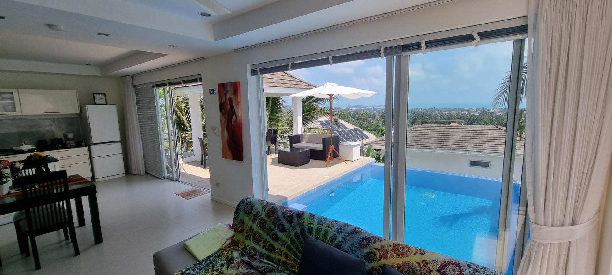 Villa Paradise, Pool And Sea View пляж Чавенг Екстер'єр фото