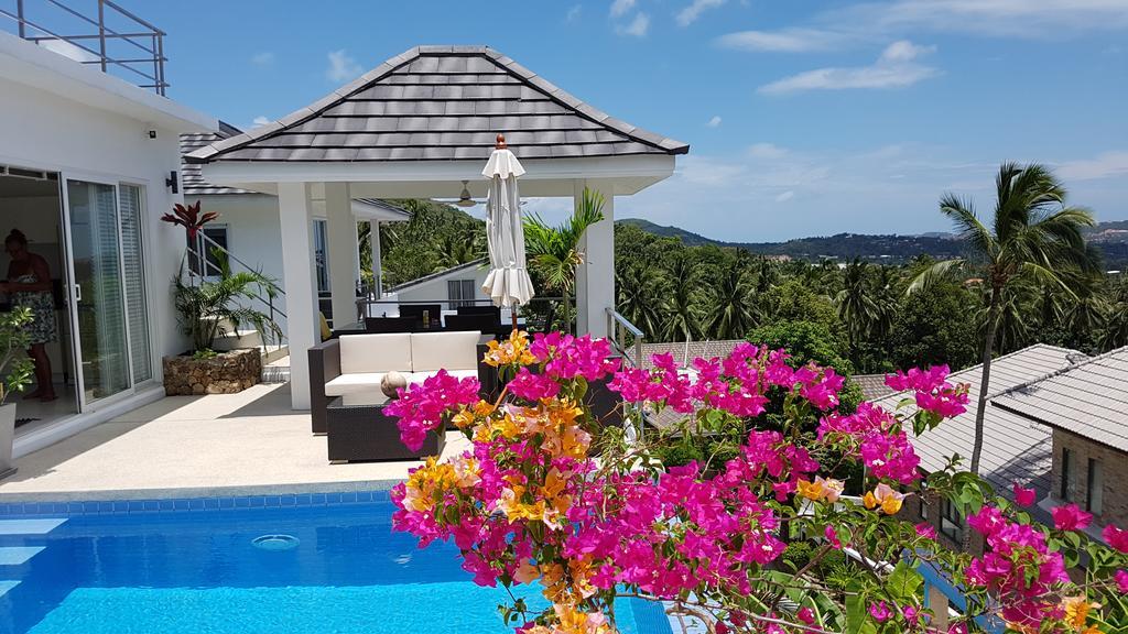 Villa Paradise, Pool And Sea View пляж Чавенг Екстер'єр фото