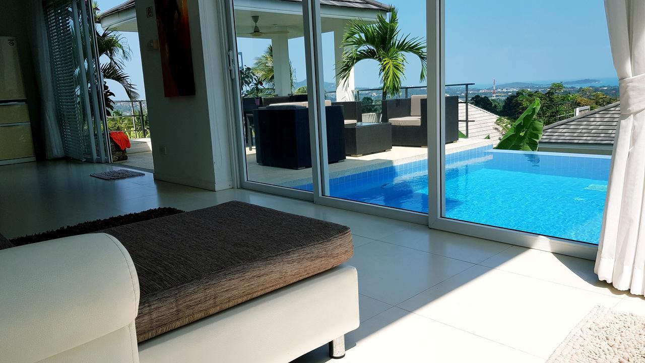 Villa Paradise, Pool And Sea View пляж Чавенг Екстер'єр фото